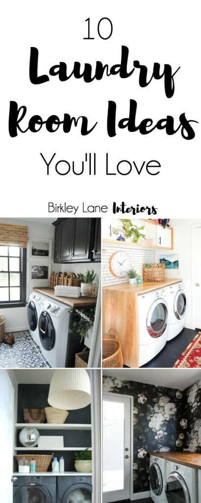 Looking for some amazing laundry room inspiration? Click here for ten ideas to freshen up your laundry room and get ready to be motivated! Laundry room ideas, laundry room, laundry room decor, laundry room ideas small, laundry room DIY, laundry room organization, laundry room storage